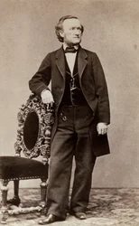 Porträt von Richard Wagner, ca. 1870